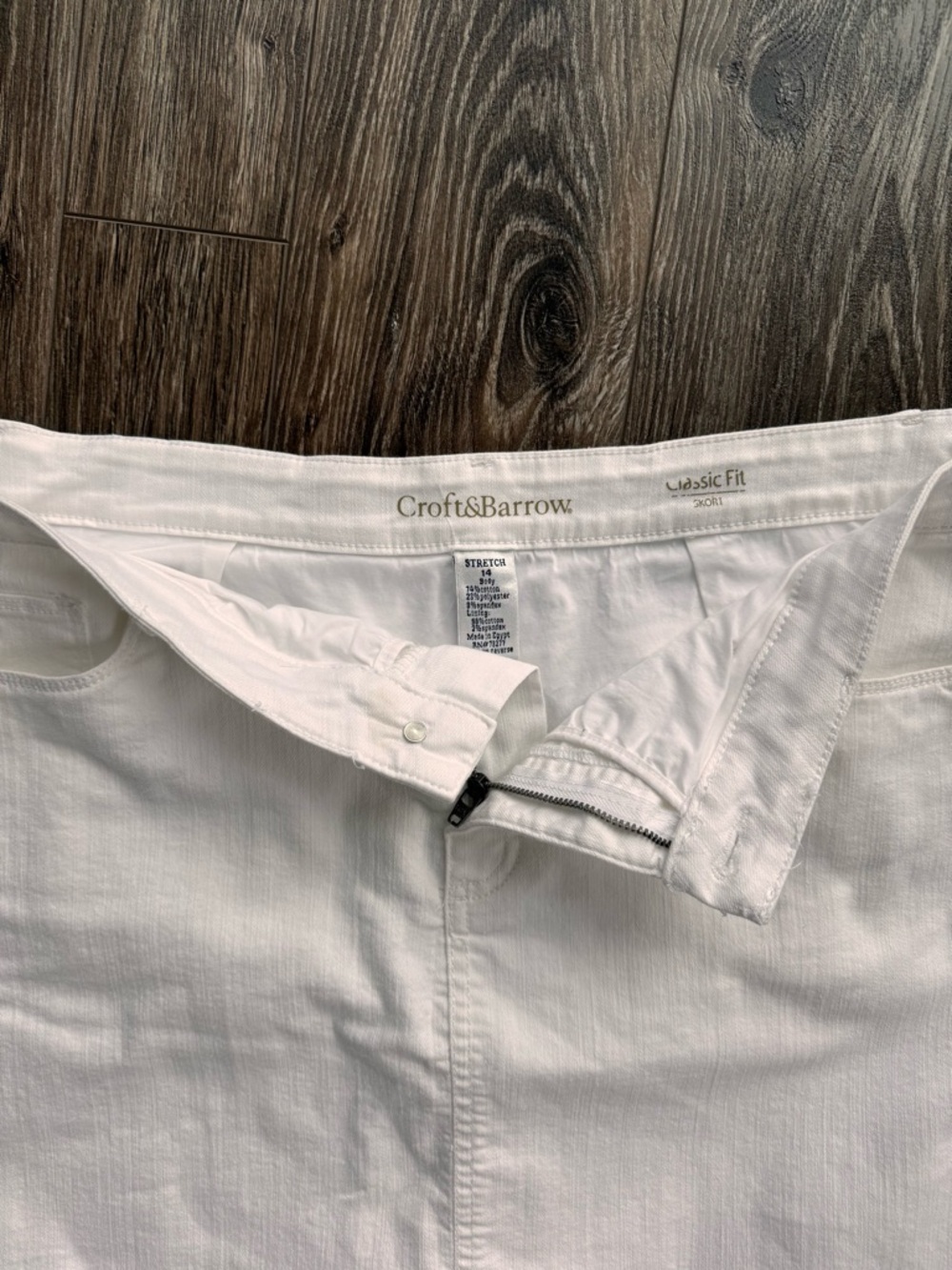 Croft & Barrow denim skort - Picture 4 of 4